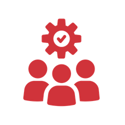 Teamwork core value icon representing Vanguard Industrial Group's collaboration.