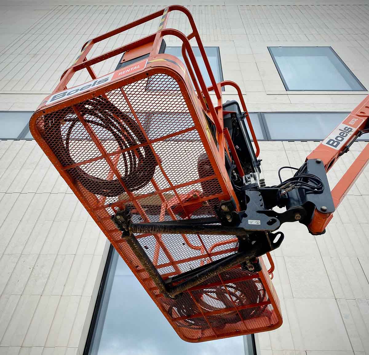 Engineer conducting Provision and Use of Work Equipment Regulations PUWER assessment.