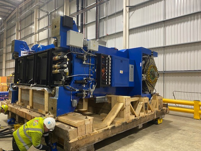 cupper machine moving
