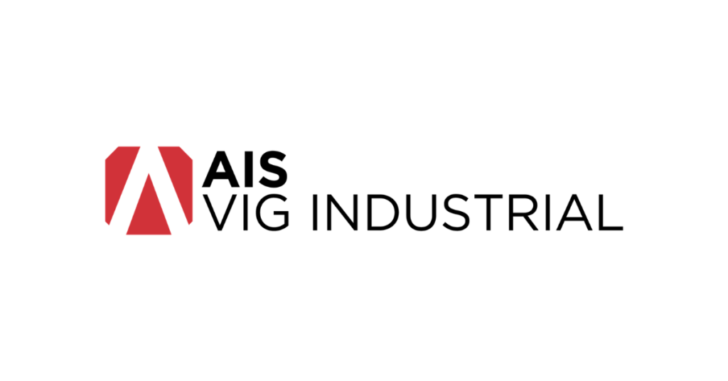 New combined AIS and VIG Industrial corporate logo featured in a blog post update.